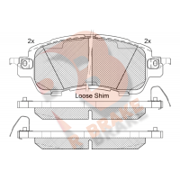 RB2235 R BRAKE Комплект гальмівних колодок дисковий гальм