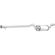 288-337 BOSAL Середній глушник вихлопних газів