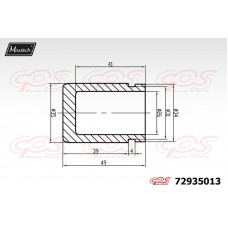 72935013 MAXTECH Поршень корпус скоби гальма