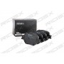 402B0731 RIDEX Комплект гальмівних колодок дисковий гальм