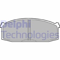 LP219 DELPHI КомплеК т гальмівних колодок, дискове гальмо
