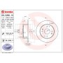 08.C290.10 BREMBO Гальмівний диск