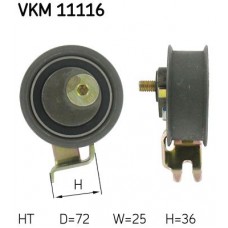 VKM 11116 SKF Натяжний ролик ремінь ГРМ