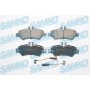 5SP1293 SAMKO Комплект гальмівних колодок дисковий гальм