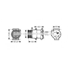 VOAK184 AVA QUALITY COOLING Компресор кондиціонера