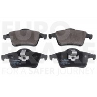 5502224821 EUROBRAKE Комплект гальмівних колодок дисковий гальм