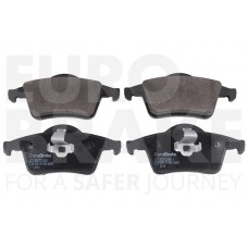 5502224821 EUROBRAKE Комплект гальмівних колодок дисковий гальм