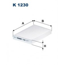 Фільтр повітря у внутрішньому просторі FILTRON K 1230