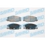 5SP544 SAMKO Комплект гальмівних колодок дисковий гальм