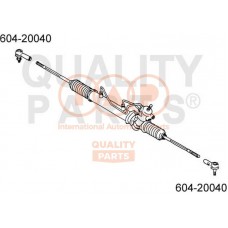 604-20040 IAP QUALITY PARTS Наконечник поперечної кермової тяги