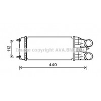PEA4361 PRASCO Интеркулер