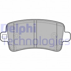 LP2084 DELPHI Комплект гальмівних колодок дисковий гальм
