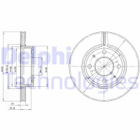 BG2565 DELPHI Гальмівний диск