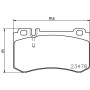 8DB 355 010-291 HELLA PAGID Комплект гальмівних колодок дисковий гальм
