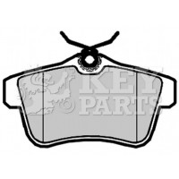 KBP2095 KEY PARTS Комплект гальмівних колодок дисковий гальм
