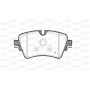 BPA1599.08 OPEN PARTS Комплект гальмівних колодок дисковий гальм