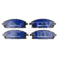 KBP1820 KEY PARTS Комплект гальмівних колодок дисковий гальм