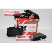DBP1637 DYNAMATRIX Комплект гальмівних колодок дисковий гальм