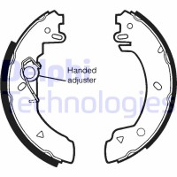 LS1436 DELPHI Комплект гальмівних колодок