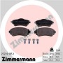 25220.185.1 ZIMMERMANN Комплект гальмівних колодок дисковий гальм