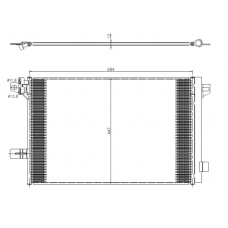 WG2160630 WILMINK GROUP Конденсатор кондиціонера