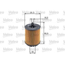 586563 VALEO Масляний фільтр
