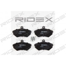 402B0079 RIDEX КомплеК т гальмівних колодок, дискове гальмо