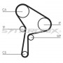 SY1101150 SYNCRONIX Комплект ременя ГРМ