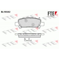 BL1855A2 FTE Комплект гальмівних колодок дисковий гальм