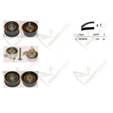OBK010425 MABYPARTS Комплект ременя ГРМ