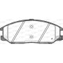 BPA0771.12 OPEN PARTS Комплект гальмівних колодок дисковий гальм
