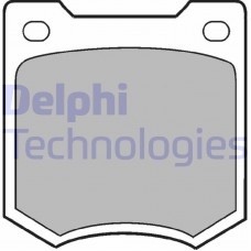 LP23 DELPHI Комплект гальмівних колодок дисковий гальм