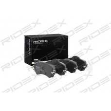 402B0881 RIDEX Комплект гальмівних колодок дисковий гальм