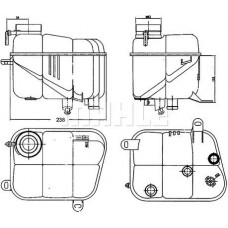 WG2184284 WILMINK GROUP Компенсаційний бак охолоджувальна рідина