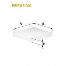 WP2148 WIX FILTERS Фільтр повітря у внутрішньому просторі