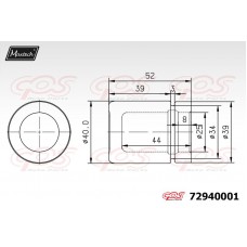72940001 MAXTECH Поршень корпус скоби гальма