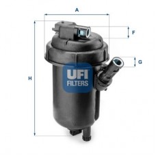 55.152.00 UFI Паливний фільтр