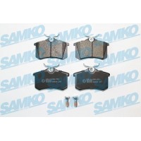 5SP634 SAMKO Комплект гальмівних колодок дисковий гальм