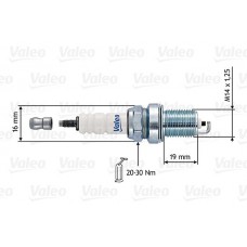 246911 VALEO Свічка запалювання