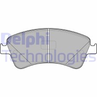 LP2104 DELPHI Комплект гальмівних колодок дисковий гальм
