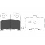 KBP-4011 KAVO PARTS Комплект гальмівних колодок дисковий гальм