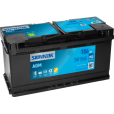 SK1060 SONNAK Стартерна акумуляторна батарея