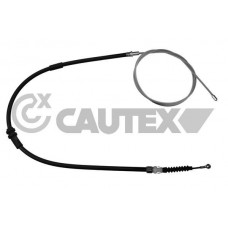 763051 CAUTEX Тросик, cтояночный тормоз