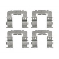 1 987 474 717 BOSCH Комплектуючі колодки дискового гальма