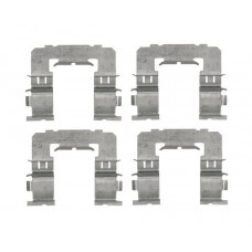 1 987 474 717 BOSCH Комплектуючі колодки дискового гальма
