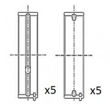 BM1046-025 FAI AutoParts Підшипник колінвала