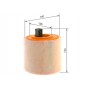 F 026 400 436 BOSCH Повітряний фільтр