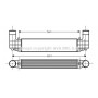 VN4157 AVA QUALITY COOLING Интеркулер