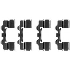 8DZ 355 202-301 HELLA Комплектуючі колодки дискового гальма
