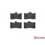 P 83 072 BREMBO Комплект гальмівних колодок дисковий гальм